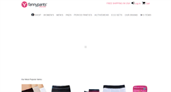 Desktop Screenshot of fannypants.com